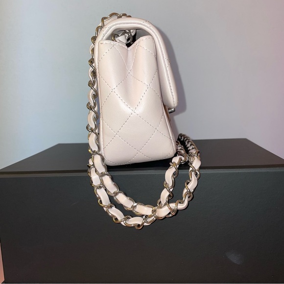 Chanel Classic Small. Light Purple and Silver. - Picture 4 of 13